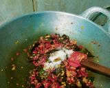 Foto langkah ke 5 dari resep Balado Paru Goreng Kering.