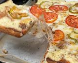 صورة لخطوة 6 من وصفة 🍕 بيتزا التوست السريعة 😋