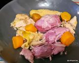 Une image de l'étape 2 de Aspic de porc et poulet / Răcitură.