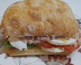 A picture of step 3 of Vegetable and Tuna Sandwich.