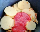 Foto del paso 5 de la receta: Heura con patatas y huevo poché