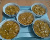 Foto langkah ke 4 dari resep Muffin Pisang Gula Palem.