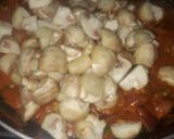 A picture of step 7 of Kadai mushroom.