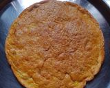 A picture of step 1 of Spinach Omelette Curry.