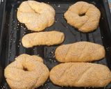عکس مرحله 1 از دستور نان سیمیت 🥨🥖