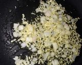 A picture of step 1 of Tagliatelle Arrabbiata.