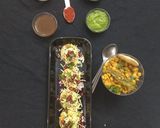 A picture of step 14 of Mini Dal Pakwan Chaat.