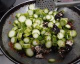 A picture of step 4 of Peerkangai Thoghayal | Ridge Gourd Chutney.
