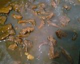 Foto langkah ke 6 dari resep Sapi Saos Lada Hitam.