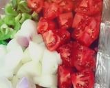 صورة لخطوة 2 من وصفة دجاج مع الخضار روعة 💚🕊