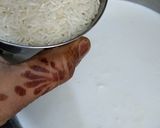 A picture of step 2 of Sharad Purnima Steamed rice Special Kheer.