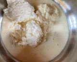 A picture of step 1 of Nolen Gur Mousse.
