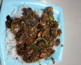 A picture of step 4 of Mushroom Babycorn rice.