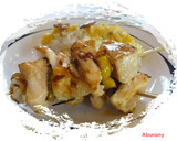 Foto del paso 1 de la receta: Brochetas de salmón