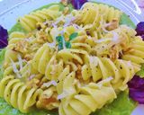 Foto del passaggio 10 della ricetta Fusilloni trafilati in bronzo alla cacio e pepe a modo mio