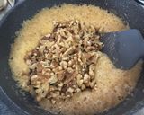 A picture of step 3 of Caramel Walnuts Soft Cookies.