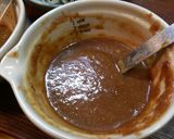 A picture of step 4 of Beat the Summer Heat! Kobe-Style Gyoza Miso Dipping Sauce.