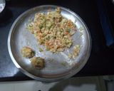 A picture of step 1 of Veg manchurian.