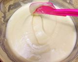 Foto langkah ke 6 dari resep Cheddar Cheese Cake.