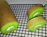Foto langkah ke 7 dari resep Green Bolu Gulung (5 telur).