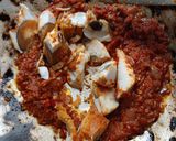 Foto langkah ke 2 dari resep Buncis Terasi Telur Asin.
