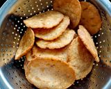 A picture of step 3 of Bagru Puri.
