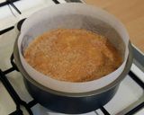 A picture of step 7 of Vickys Rhubarb & Custard Pudding, GF DF EF SF NF.