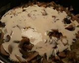Foto del paso 12 de la receta: Macarrones con nata y champiñones gratinados