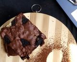A picture of step 13 of Oreo brownies 🇺🇸.