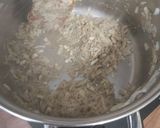 A picture of step 3 of Dad's Spag Bol.