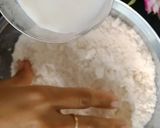 A picture of step 1 of Meethi tikiyan / Kundey.