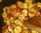 A picture of step 4 of Plantains in coconut milk.