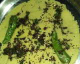 A picture of step 3 of Dhokla.