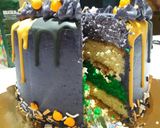 Foto del paso 6 de la receta: Tarta de cumpleaños Halloween