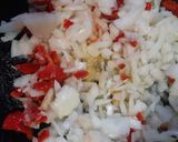 Foto del paso 1 de la receta: Empanaditas de choclo con pollo, salsa blanca y queso