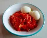 Foto langkah ke 3 dari resep Sambalado Teri Kukus.