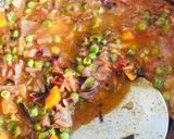 A picture of step 7 of Veg sabzi.