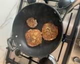 10 minute Savory Zucchini Pancakes #vegetarian #paleo #low carb #grain-free #gluten-free recipe step 3 photo