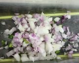 A picture of step 1 of Rajgira cucumber Patty.