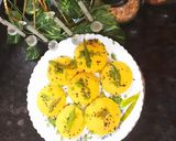 A picture of step 7 of Besan Ka Dhokla.