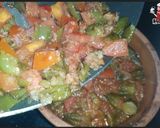 صورة لخطوة 13 من وصفة طاجن بامية مميز👌بالطشة الخطيرة😋🍲
