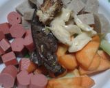 Foto langkah ke 2 dari resep Sup brokoli sosis bakso.