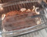 Rénszarvas pecsenye, hagymás gombával és tejszínes burgonyával recept fázis 3 fotója