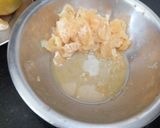 A picture of step 2 of Oats and orange rabri.