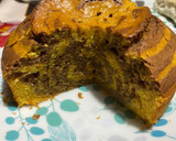 Foto del paso 6 de la receta: Queque o bizcocho mármol de naranja, zanahoria y chocolate muy esponjoso 🍊🥕🍫