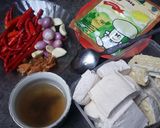 Foto langkah ke 1 dari resep Tempe Tahu Bumbu Merah.