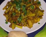 A picture of step 2 of Fried Vegetable.