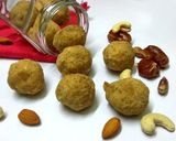 கோதுமை பேரிச்சம்பழ லட்டு (Wheat,Dates laddu recipe in tamil) ரெசிபி ஸ்டேப் 4 புகைப்படம்