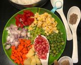 A picture of step 2 of Mango pickle Masala.