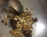 A picture of step 5 of Dates makhana dry fruit rolls.